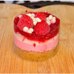 Raspberry & White Chocolate Cheesecake