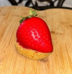 Premium Glazed Strawberry Cheesecake